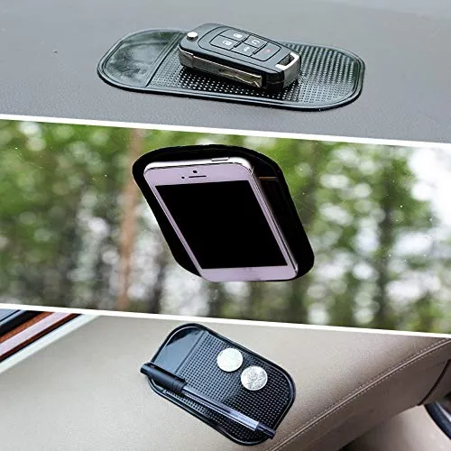 10 Pcs Anti-Slip Tools Sticky Mat for Diamond Painting, 5.6 x 3.3 Inch Universal Gel Pad for Holding Tray 5D Diamond Embroidery Accessories, 8 Colors