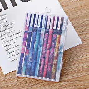 10 Pcs/Set Colored 0.5mm Ink Flamingo Unicorn Gel Pen