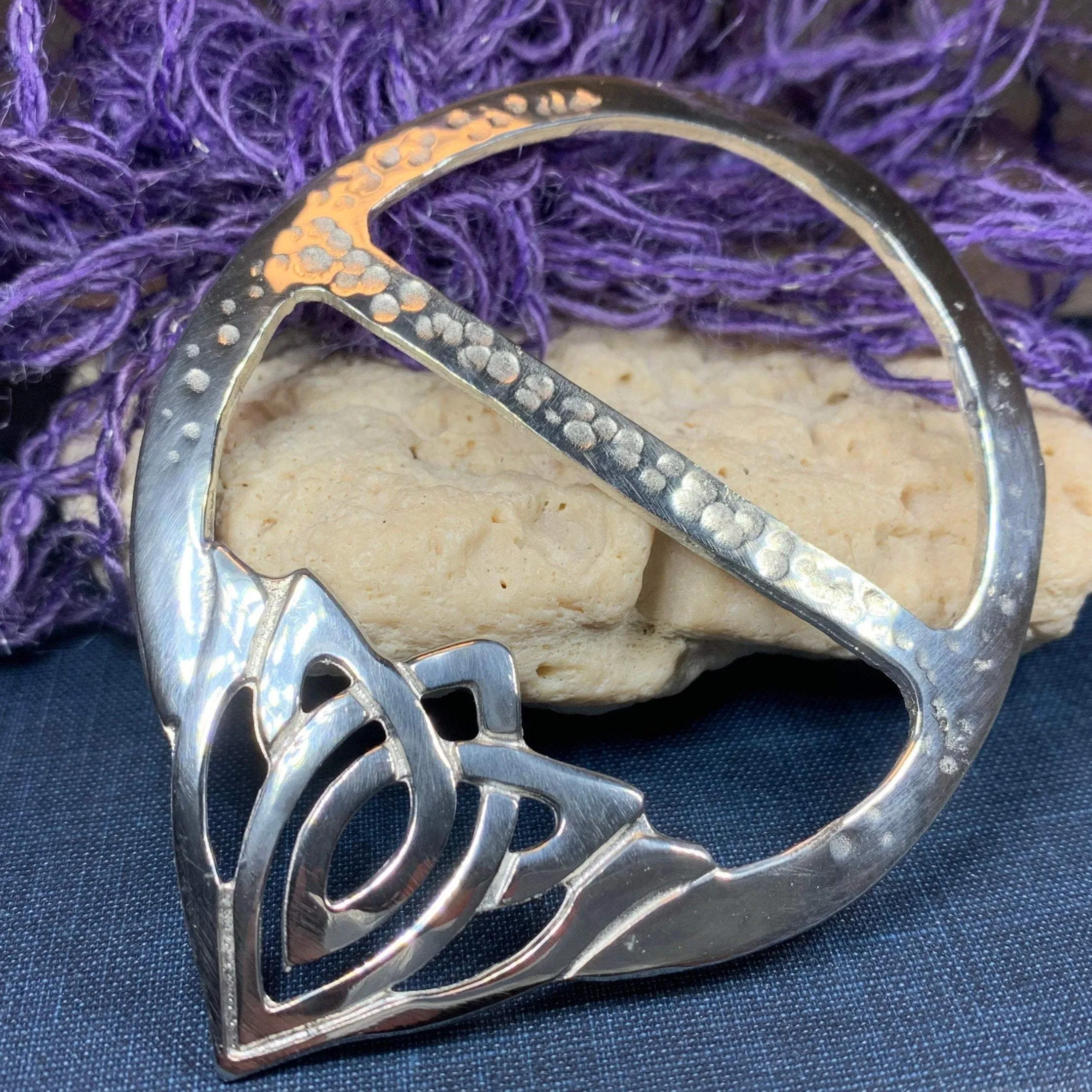 Adaira Celtic Knot Scarf Ring