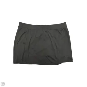 Athletic Skort By St Johns Bay In Black, Size: 2x