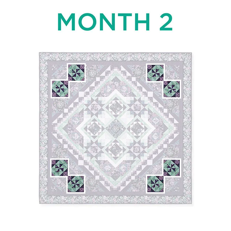 Aubergine Block of the Month