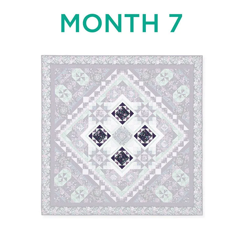 Aubergine Block of the Month