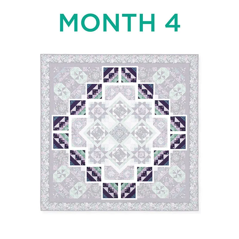 Aubergine Block of the Month