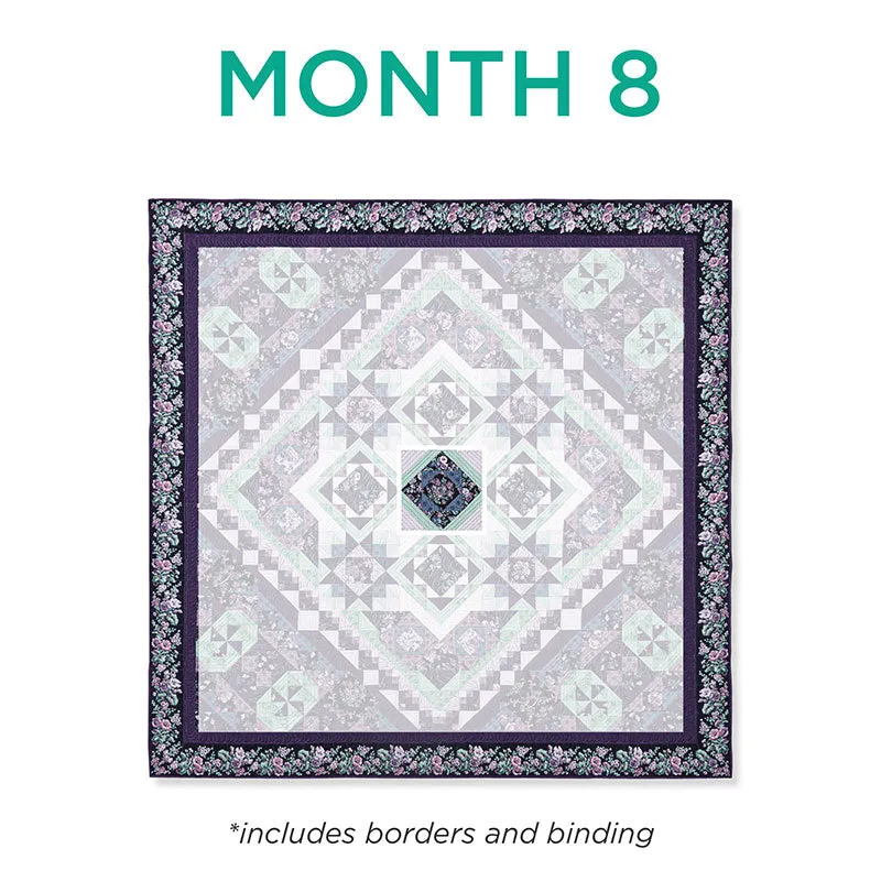 Aubergine Block of the Month