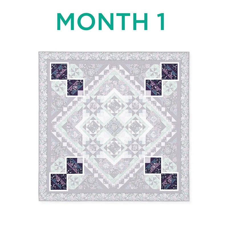 Aubergine Block of the Month