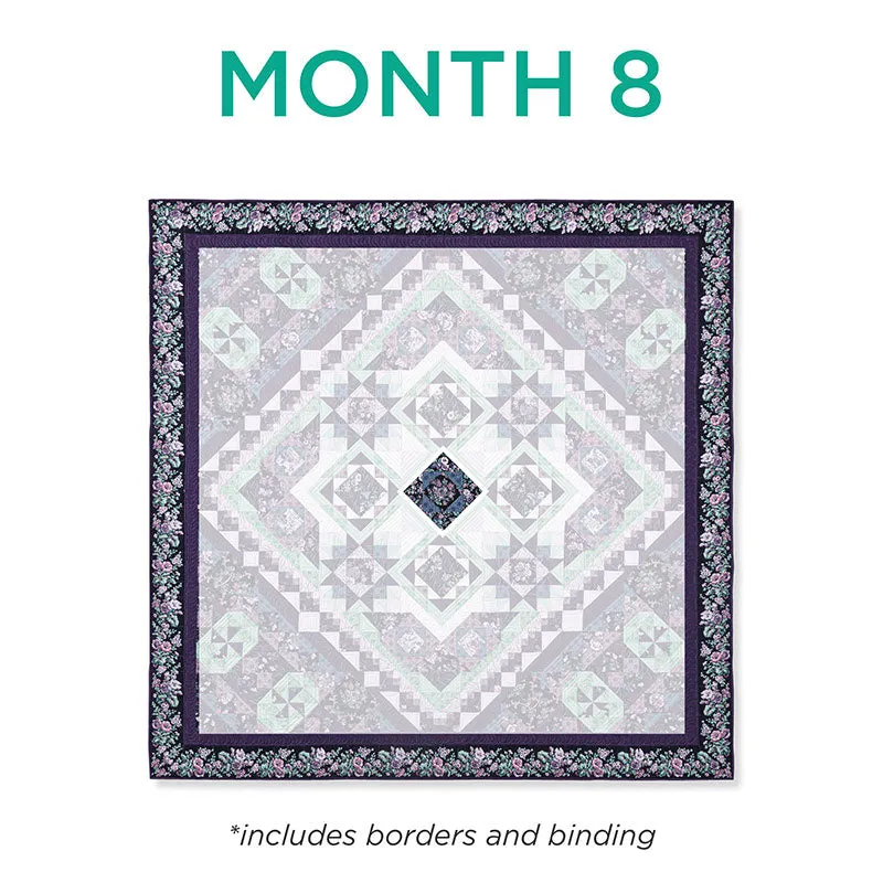 Aubergine Block of the Month