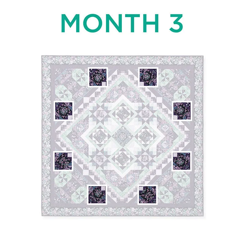 Aubergine Block of the Month