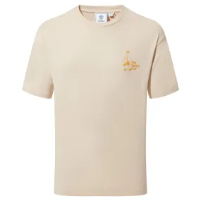 Beach Mens T-Shirt - Light Taupe