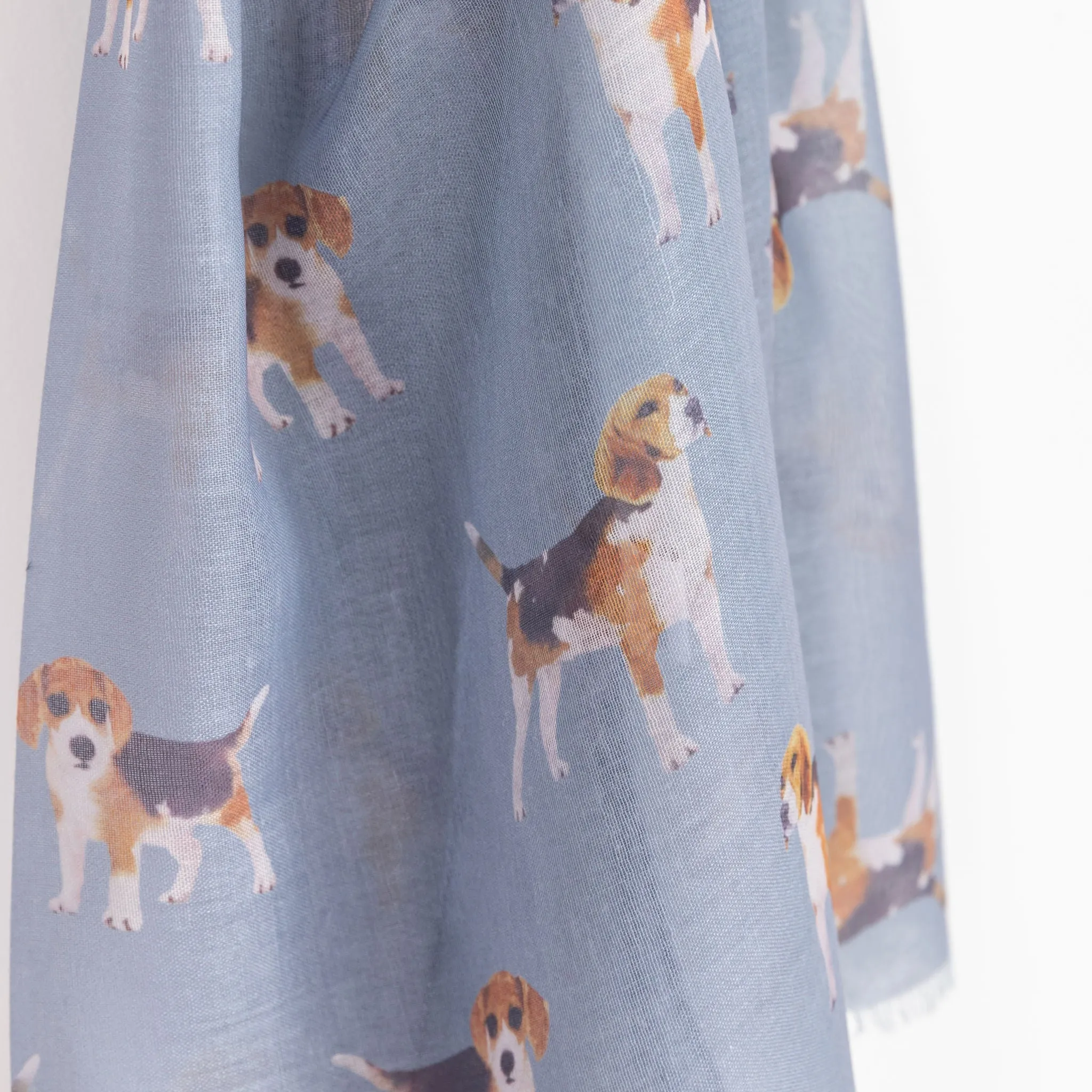 Beagle Print Scarf