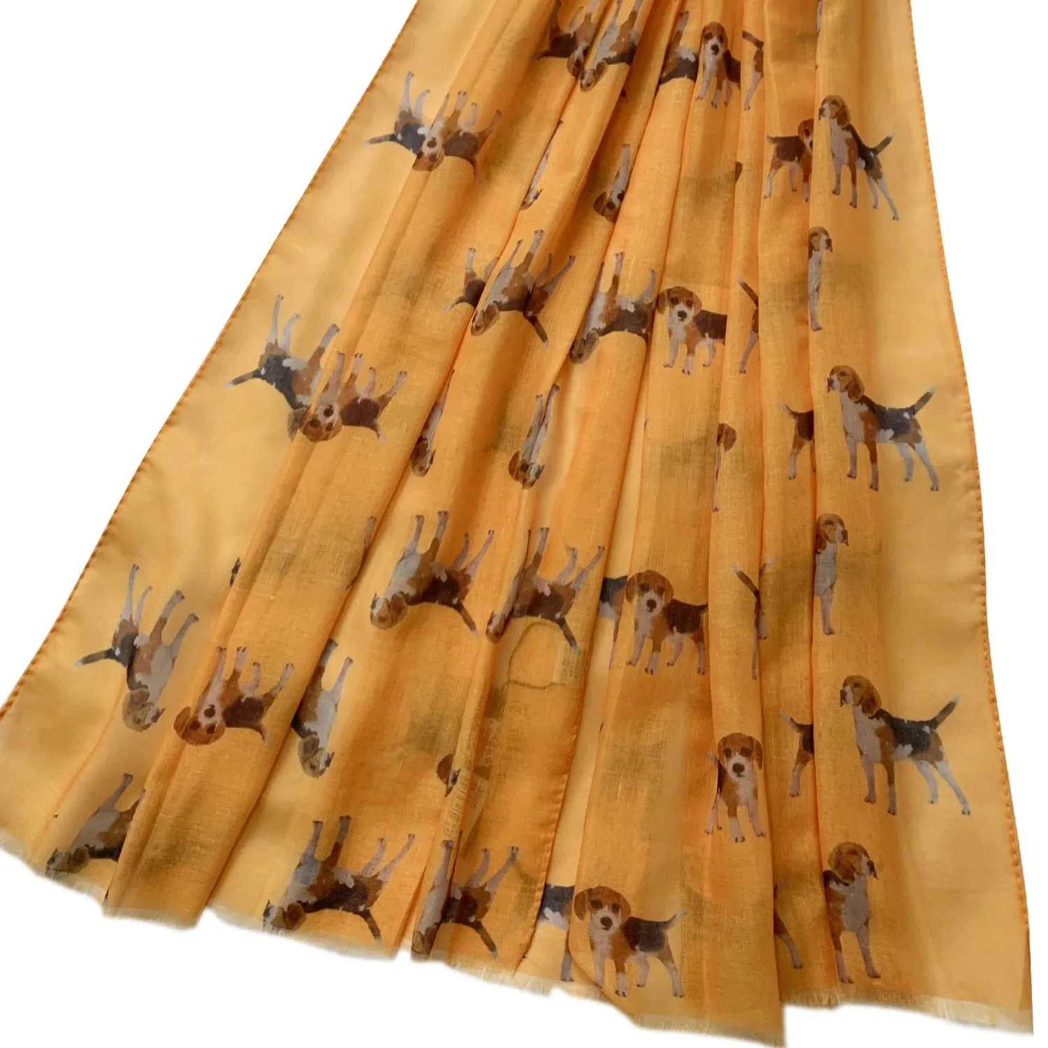 Beagle Print Scarf