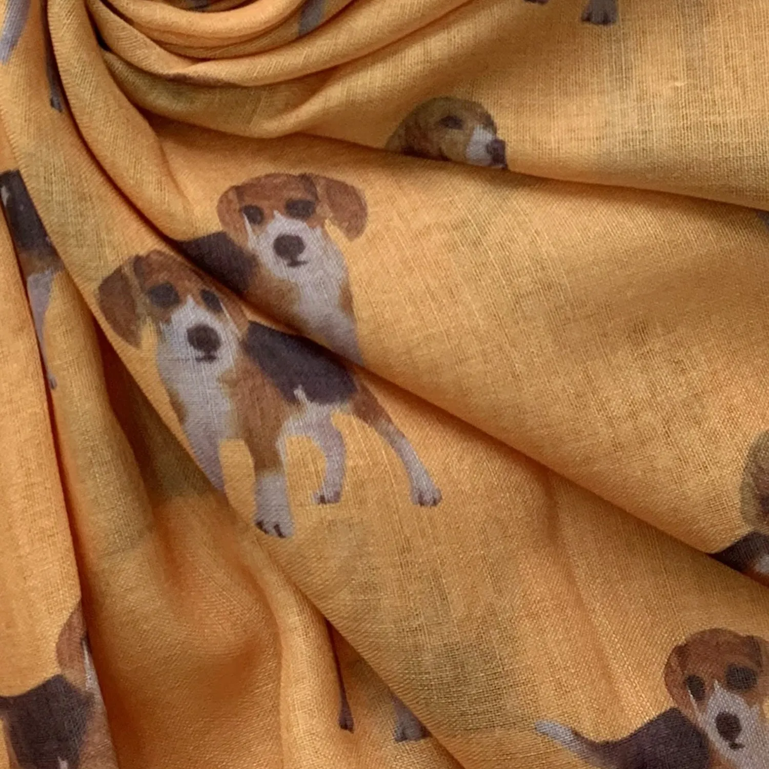 Beagle Print Scarf