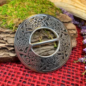 Celtic Bird Scarf Ring
