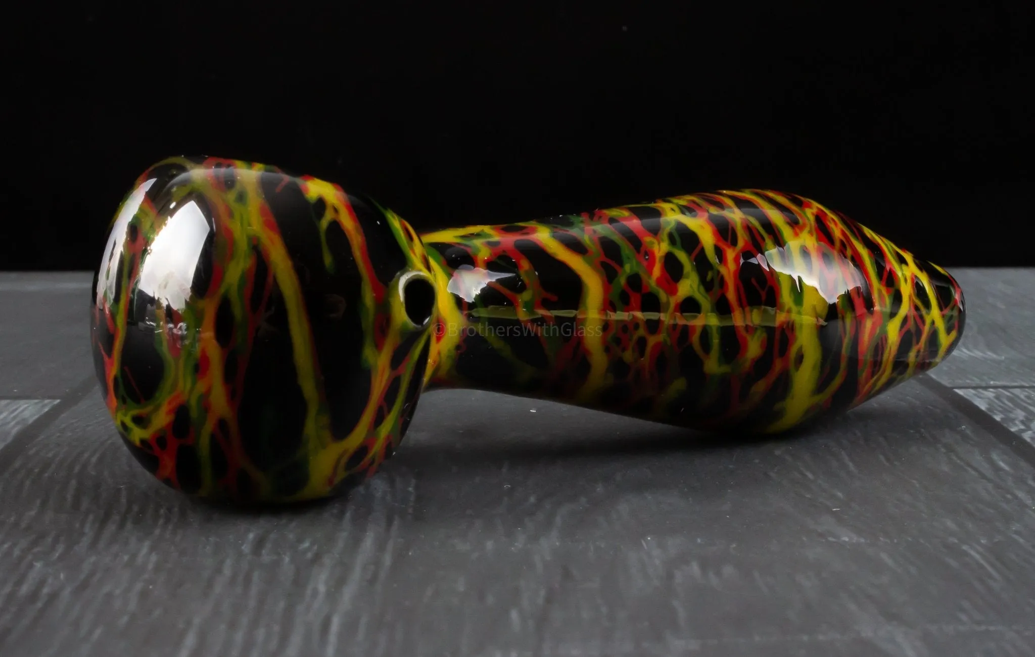 Chameleon Glass Granite Hand Pipe