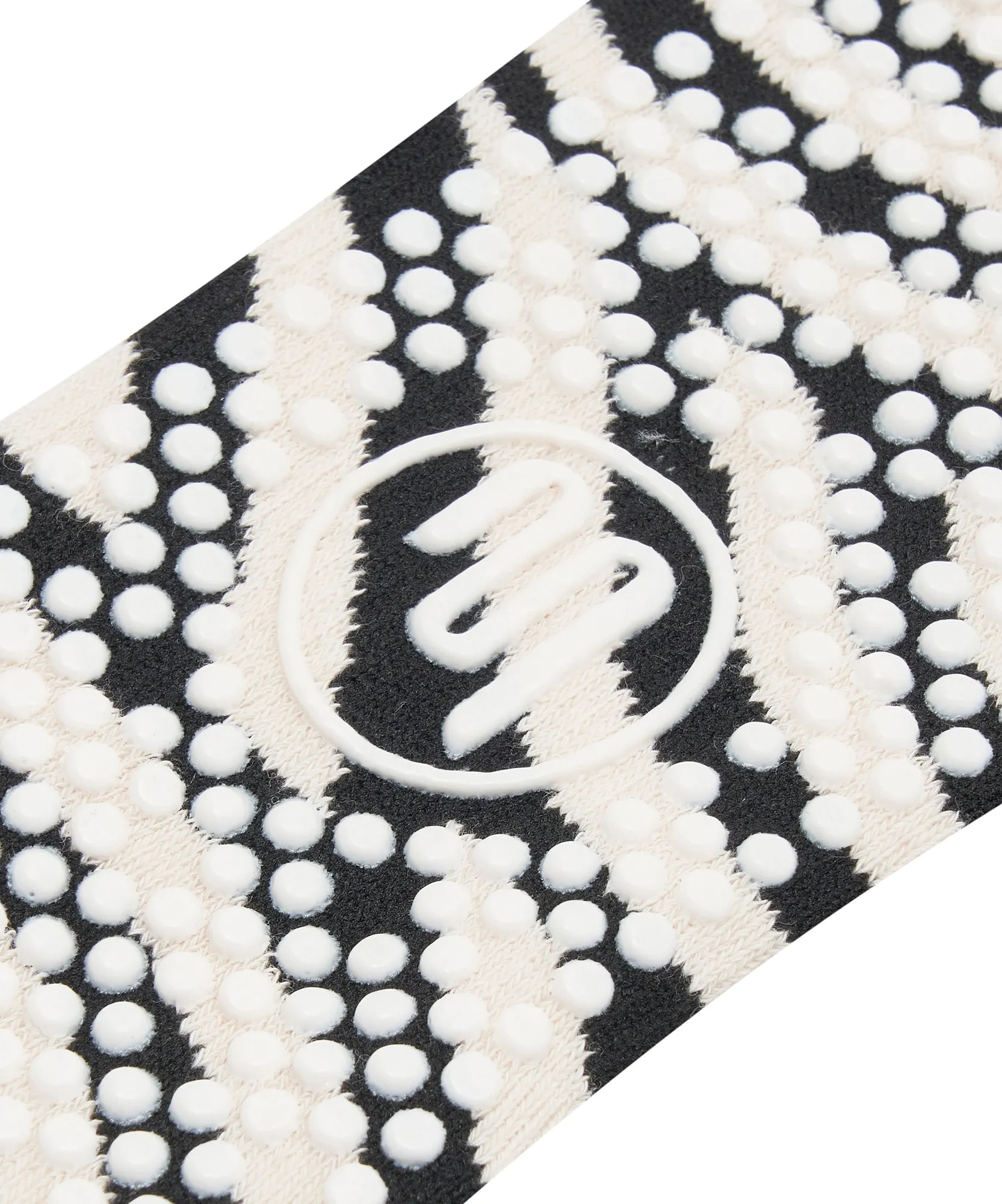 Classic Low Rise Grip Socks - Monochrome Swirl
