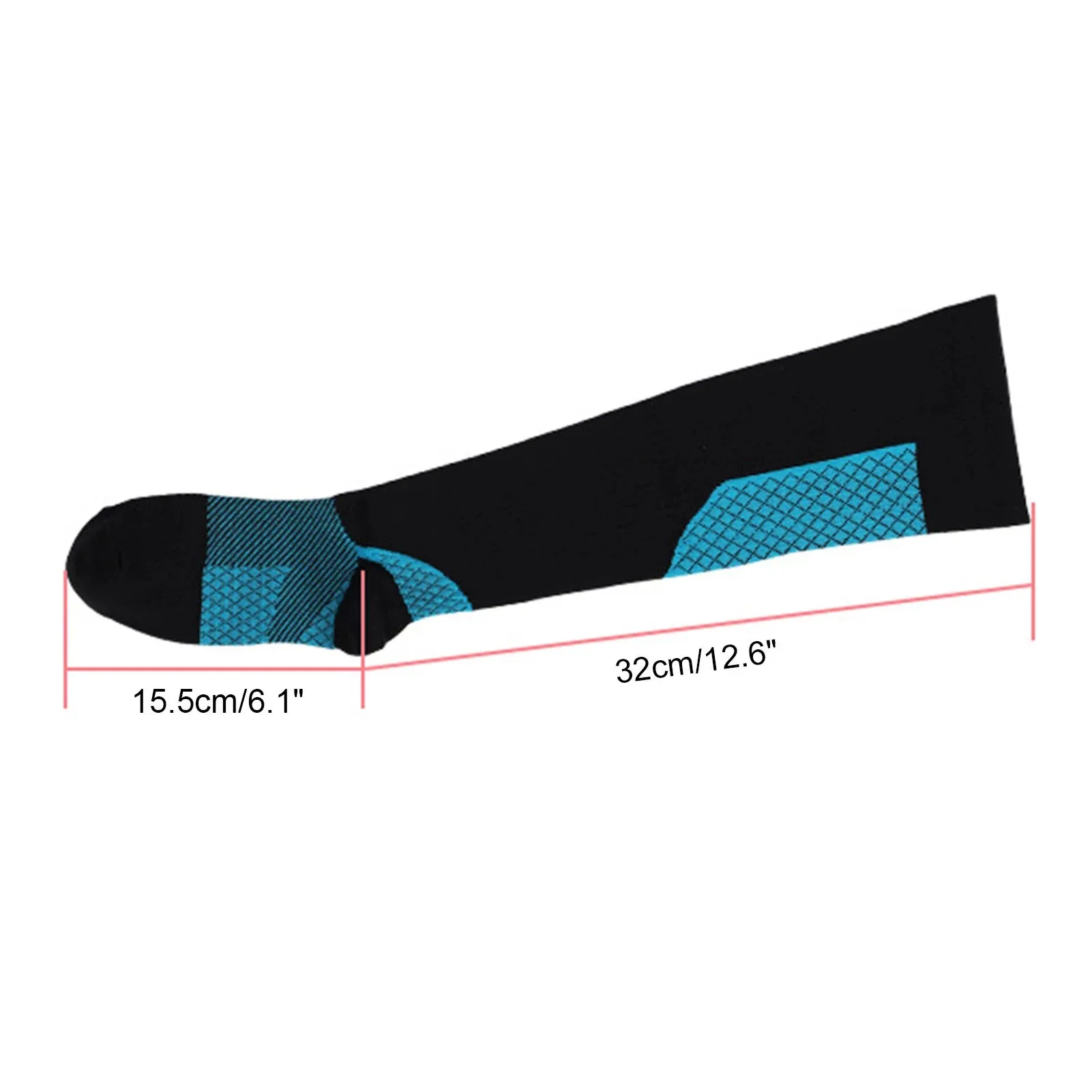 Compression Thickened Bottom Long Socks 5Pack