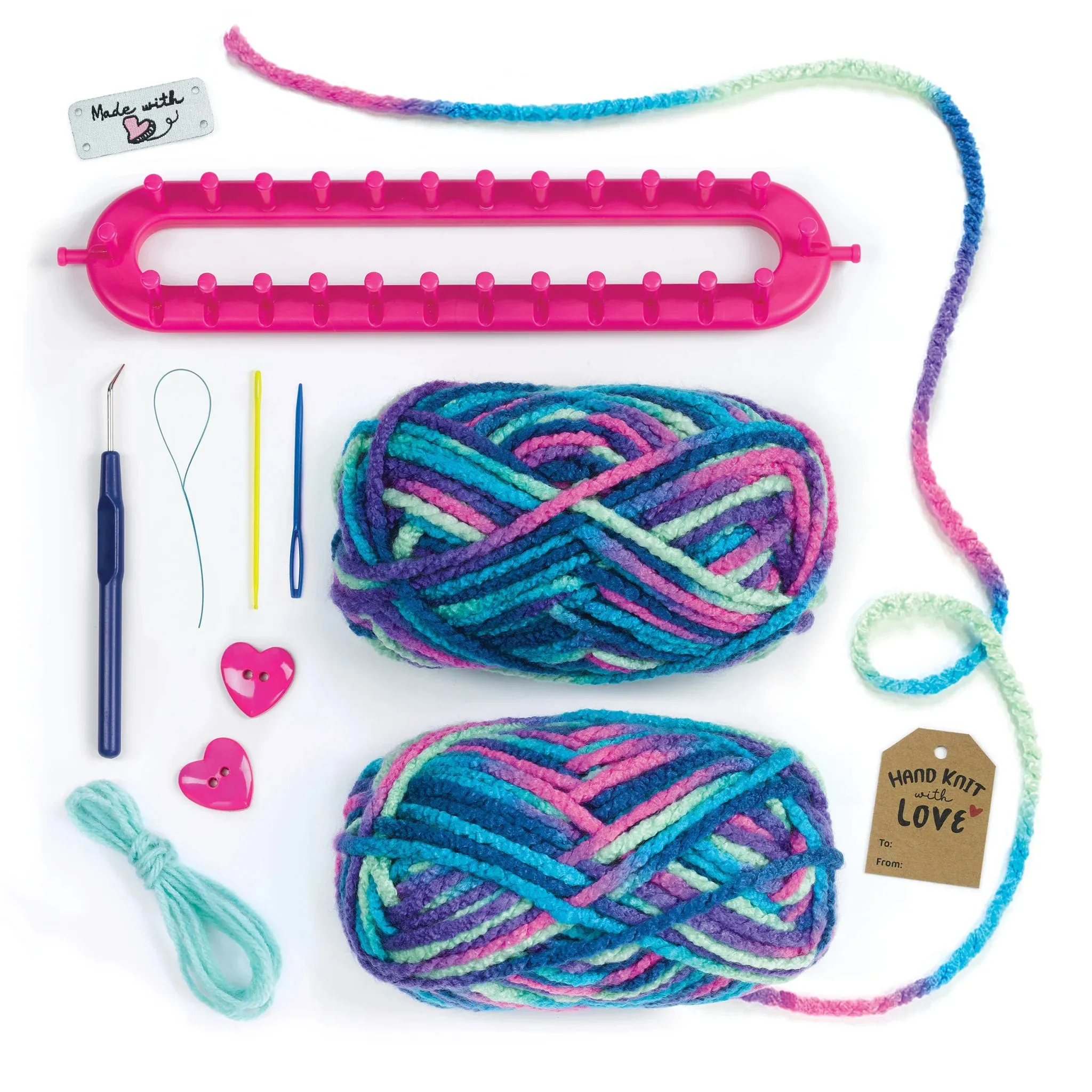 Creativity for Kids: Learn to Knit - Quick Knit Button Scarf