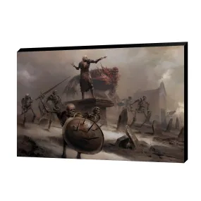 Diablo IV Army of the Undead 35.5x50.8cm Canvas