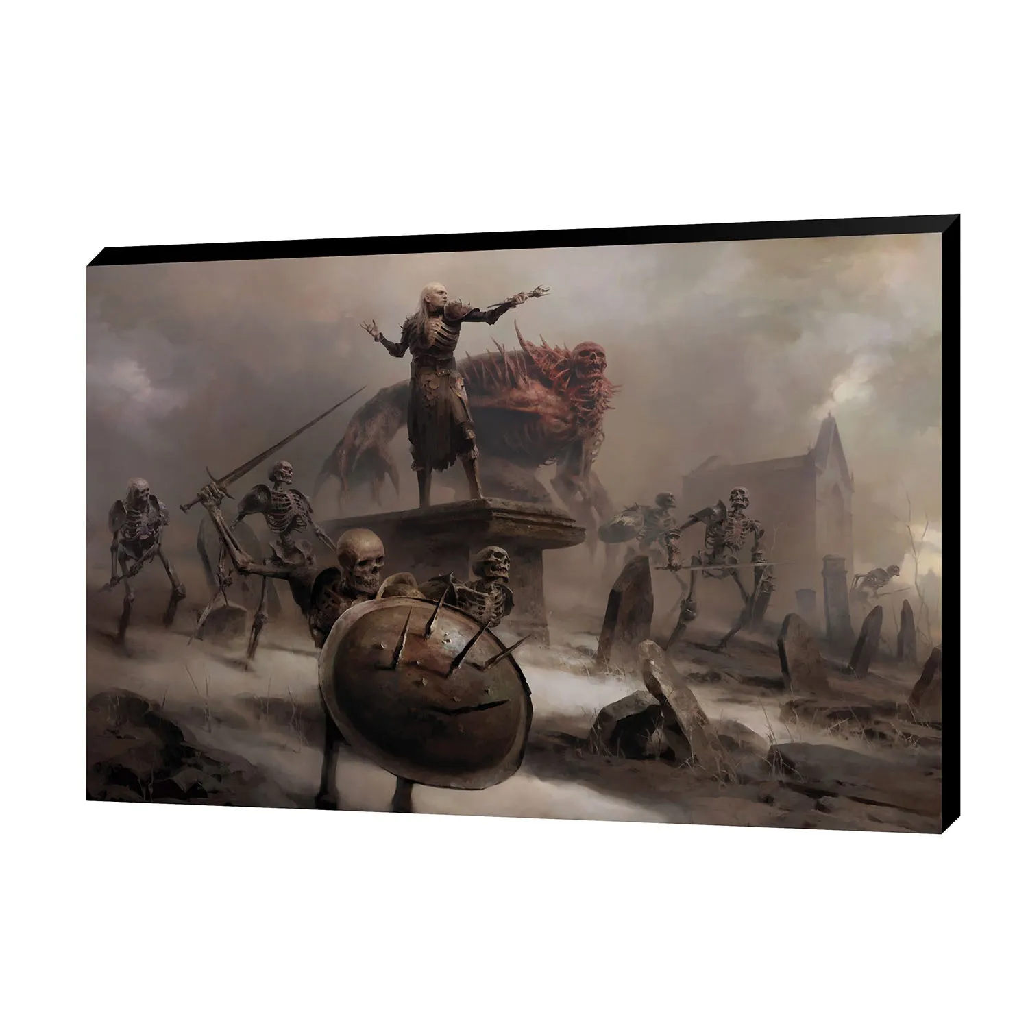 Diablo IV Army of the Undead 35.5x50.8cm Canvas