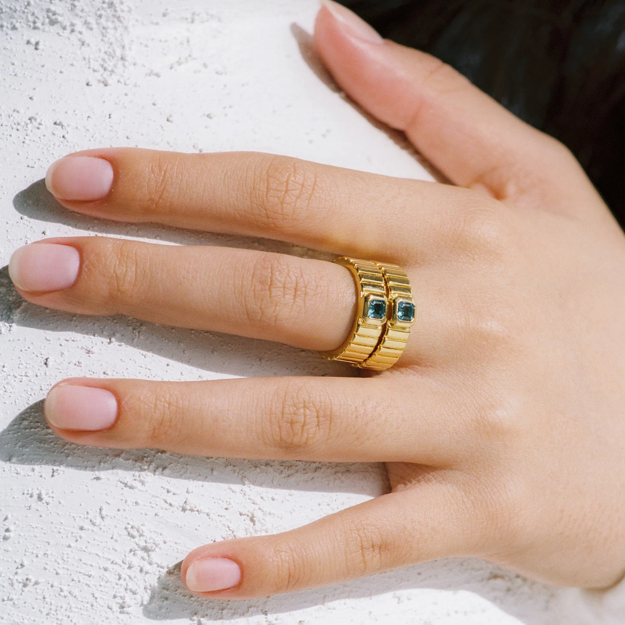 Dillon Ring - Teal