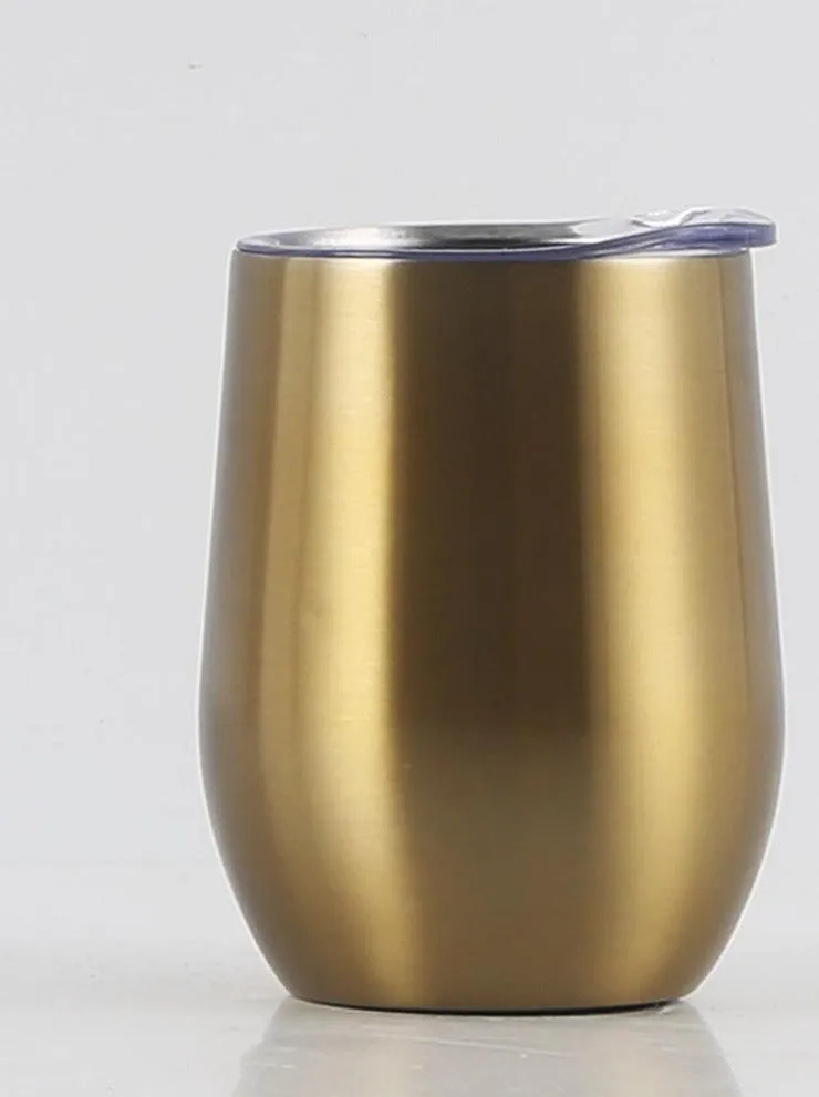 Double stainless steel glass