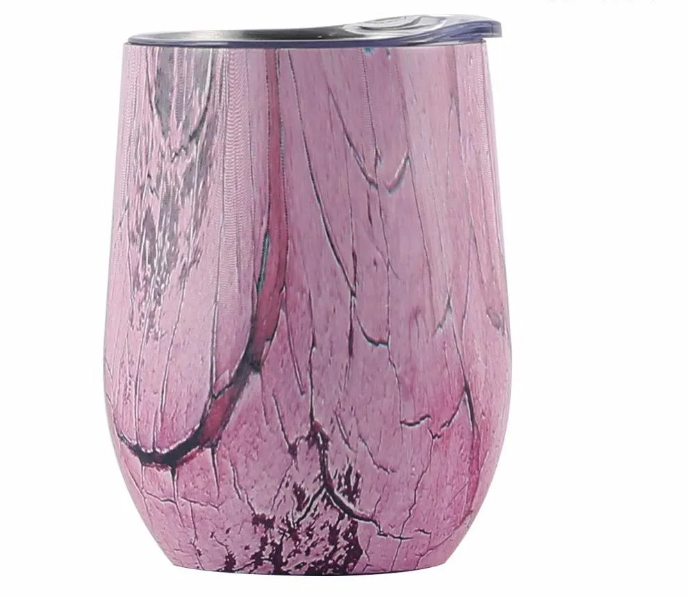 Double stainless steel glass