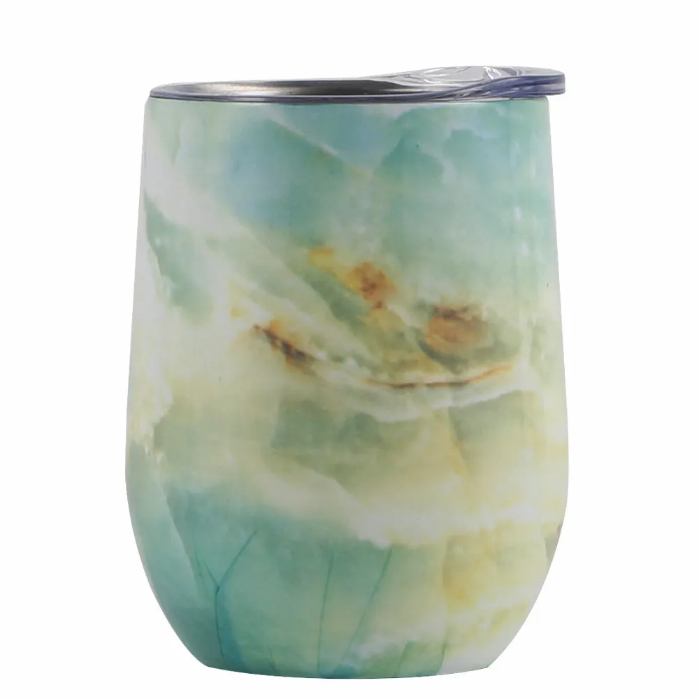 Double stainless steel glass