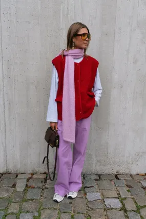 Iduna scarf rose Iduna scarf rose