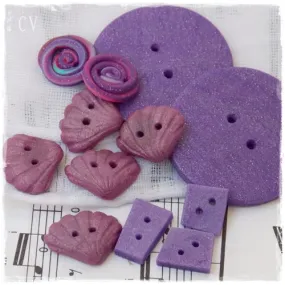 Oops: Purple Button Assortment