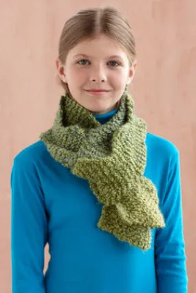 Painted Zig Zag Scarf Pattern (Knit) - Version 3