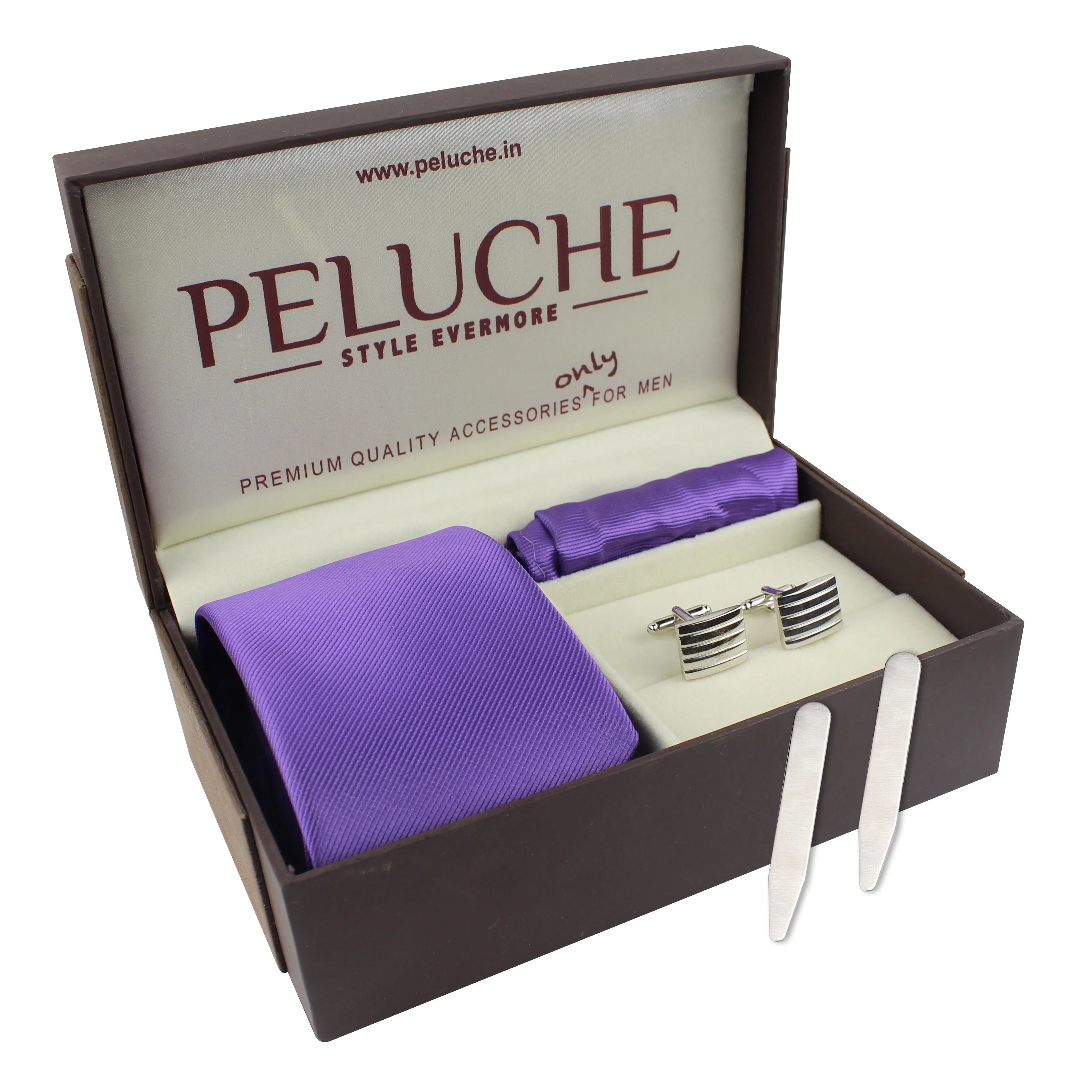 Peluche Solid Essentials Purple Gift Box