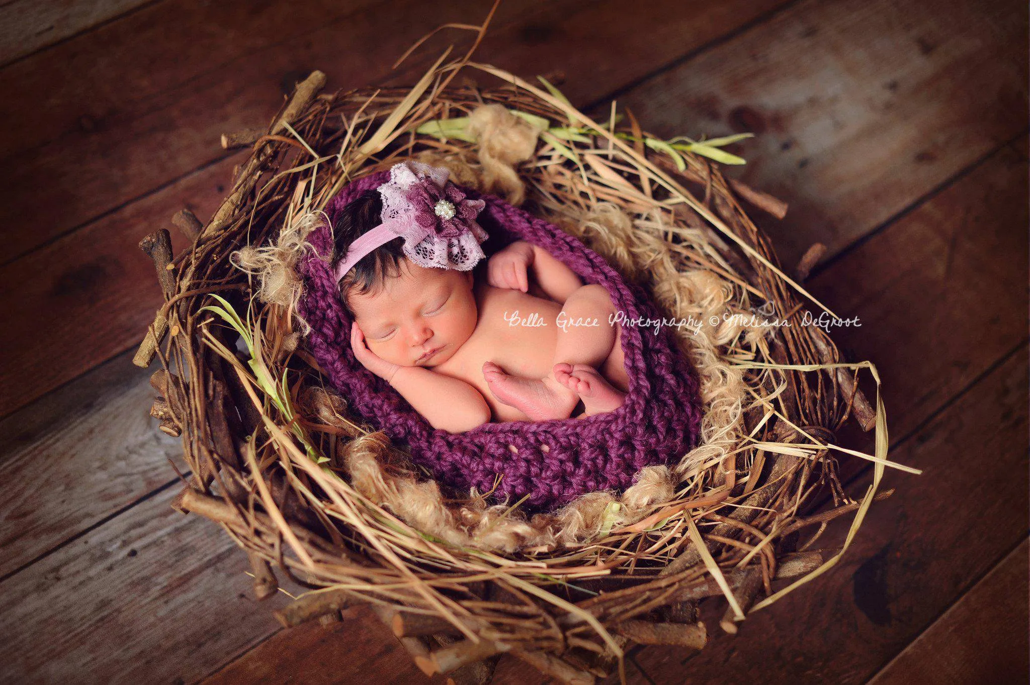 Plum Purple Chunky Baby Bowl