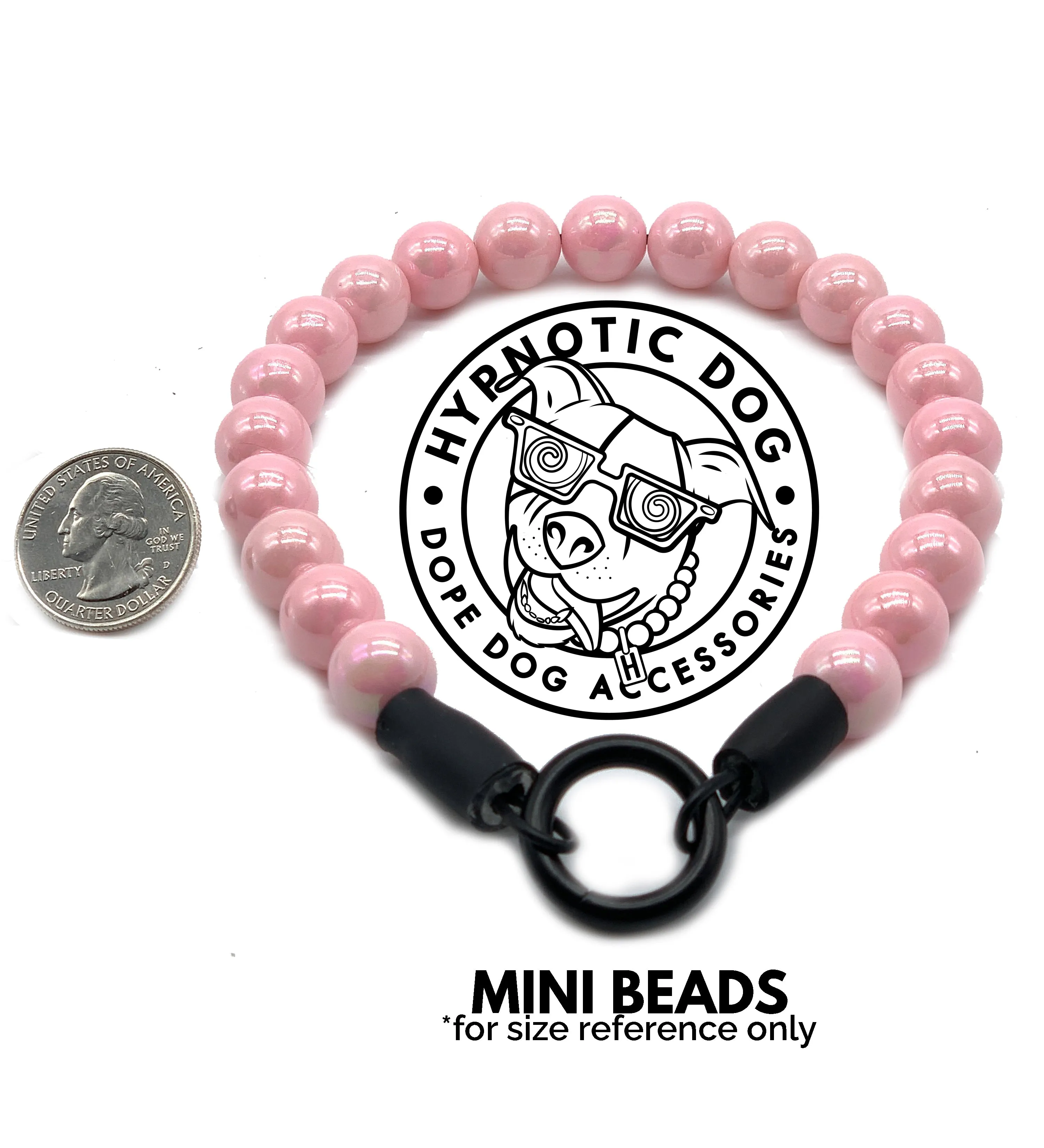 Purple Aurora Resin MINI [Small Dog/Cat Bead Collar]
