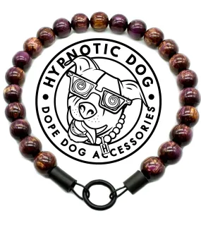 Purple Aurora Resin MINI [Small Dog/Cat Bead Collar]