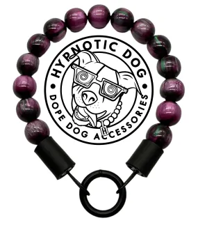 Purple Northern Lights Resin MINI [Small Dog/Cat Bead Collar]