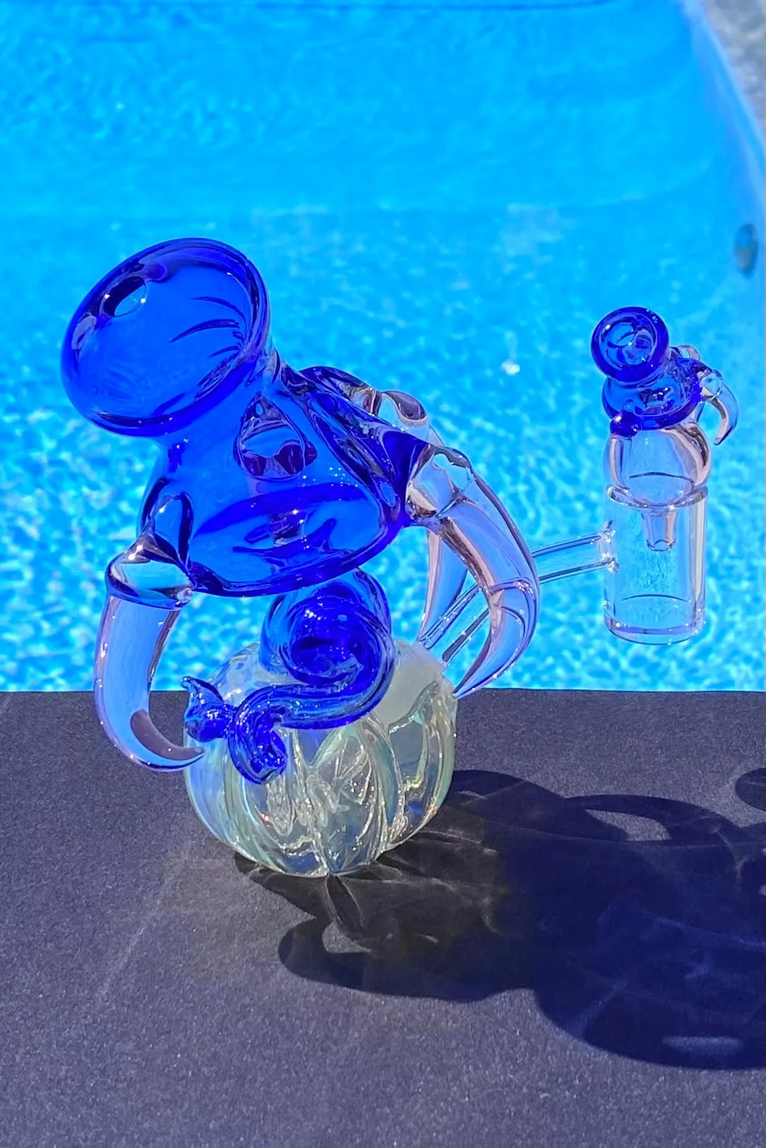 The Glass Cure - 5.25" Dragon Claw Bubbler (10MM Female) (270g)