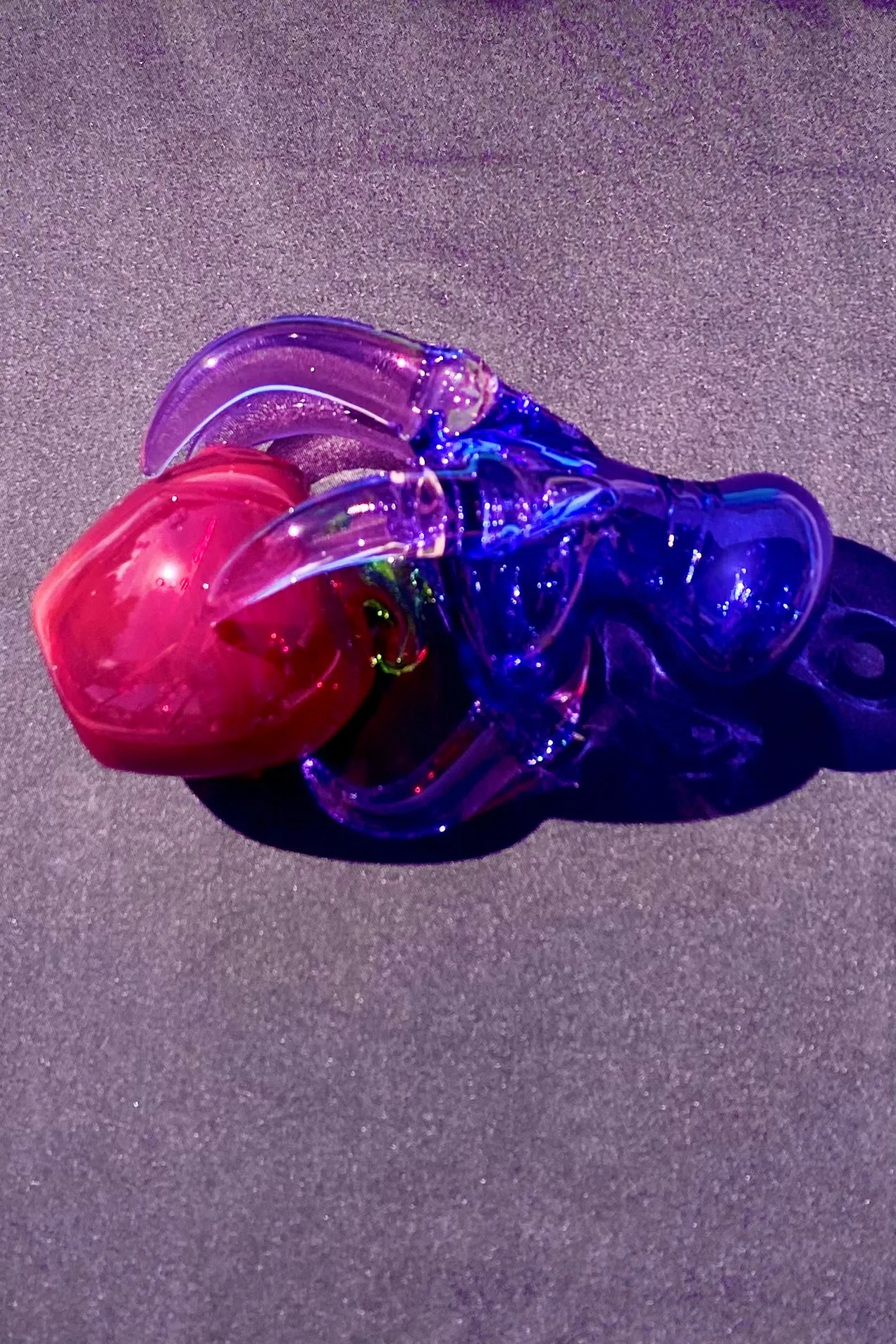 The Glass Cure - 5.25" Dragon Claw Bubbler (10MM Female) (270g)