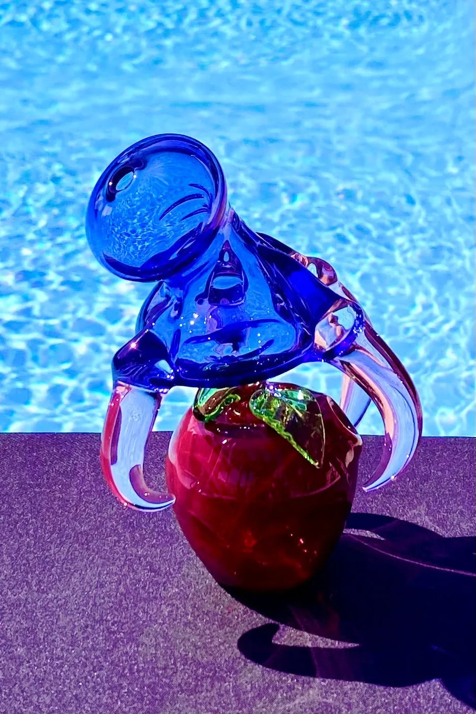 The Glass Cure - 5.25" Dragon Claw Bubbler (10MM Female) (270g)