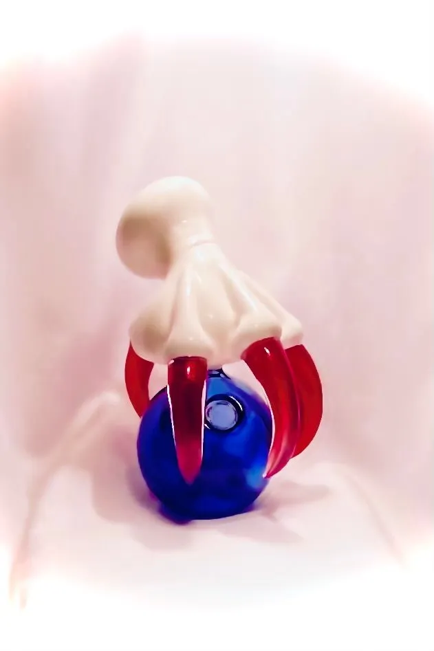 The Glass Cure - 5.25" Dragon Claw Bubbler (10MM Female) (270g)