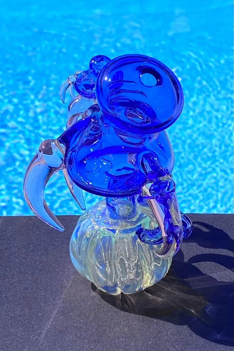 The Glass Cure - 5.25" Dragon Claw Bubbler (10MM Female) (270g)