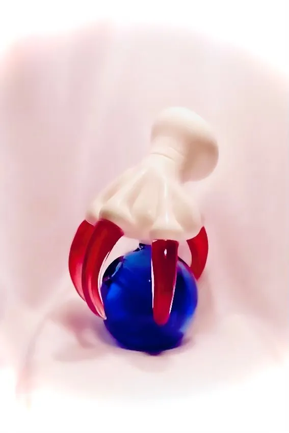 The Glass Cure - 5.25" Dragon Claw Bubbler (10MM Female) (270g)