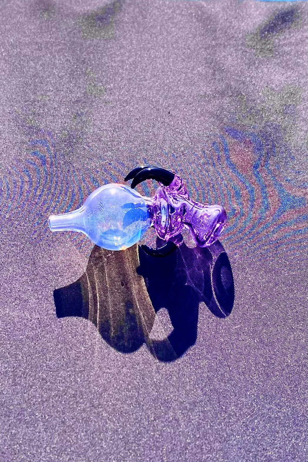 The Glass Cure - 5.25" Dragon Claw Bubbler (10MM Female) (270g)