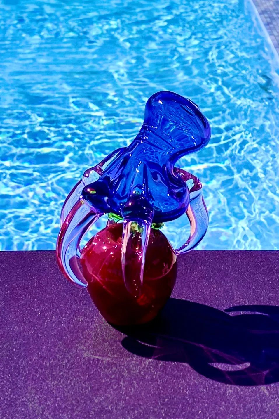 The Glass Cure - 5.25" Dragon Claw Bubbler (10MM Female) (270g)
