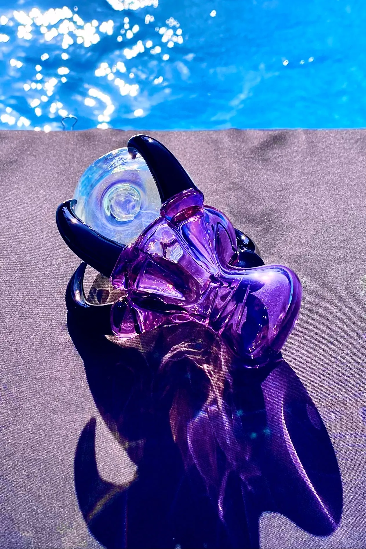 The Glass Cure - 5.25" Dragon Claw Bubbler (10MM Female) (270g)
