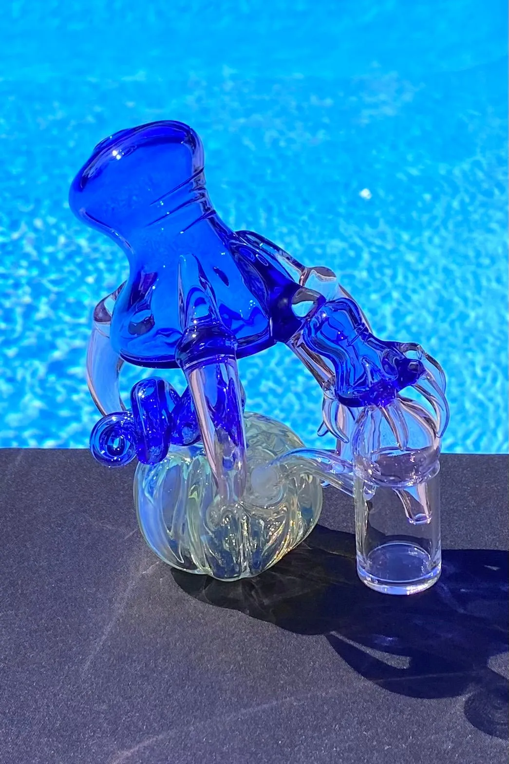 The Glass Cure - 5.25" Dragon Claw Bubbler (10MM Female) (270g)