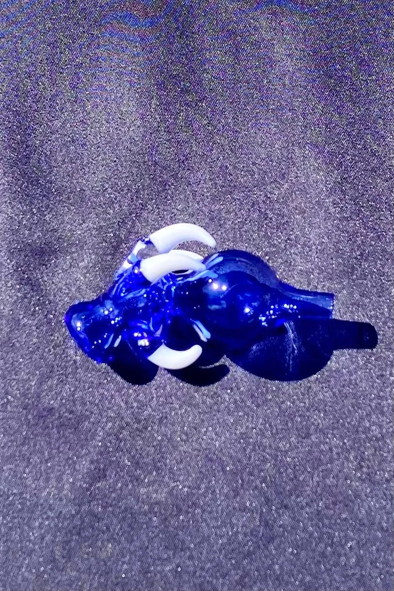 The Glass Cure - 5.25" Dragon Claw Bubbler (10MM Female) (270g)