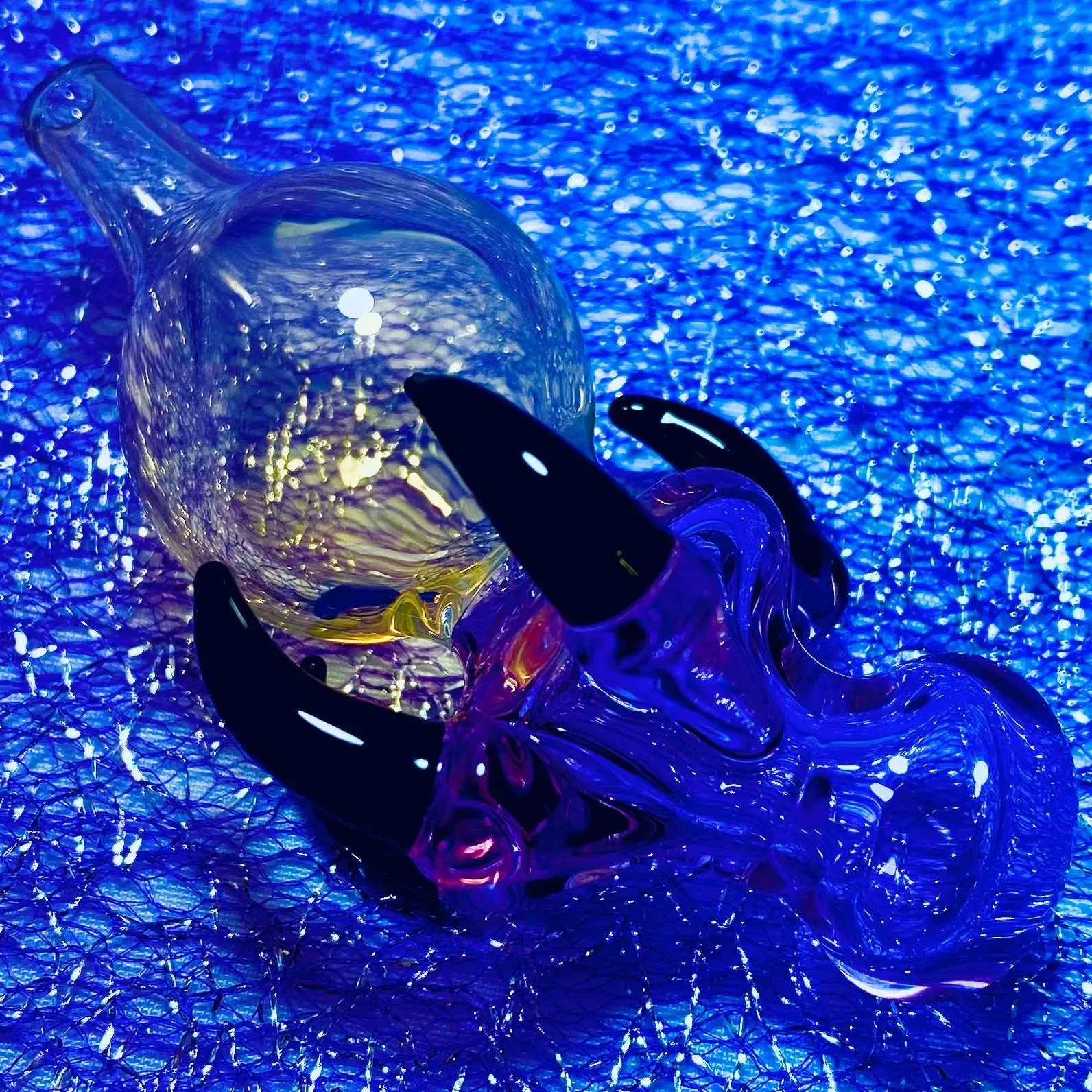 The Glass Cure - 5.25" Dragon Claw Bubbler (10MM Female) (270g)