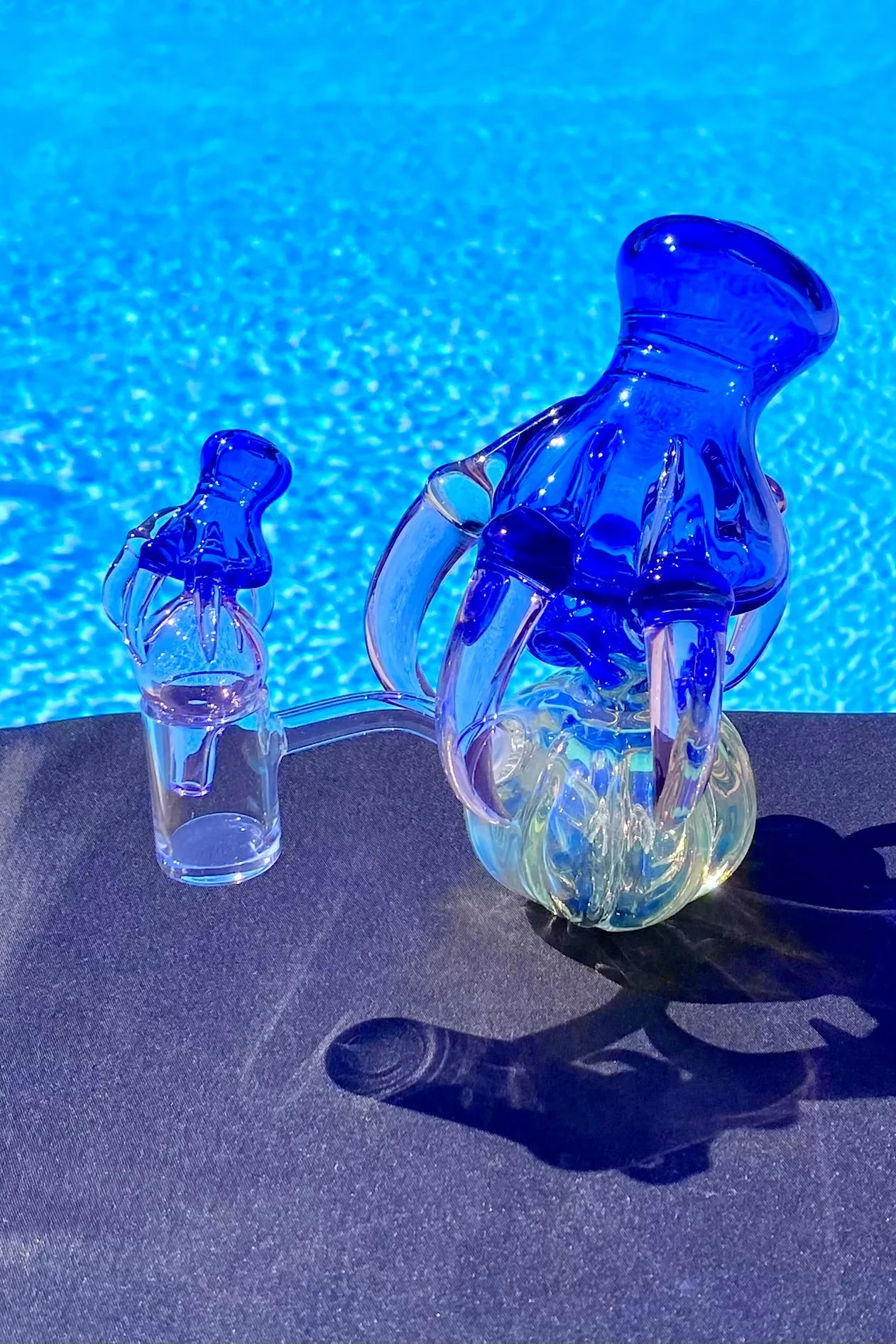 The Glass Cure - 5.25" Dragon Claw Bubbler (10MM Female) (270g)