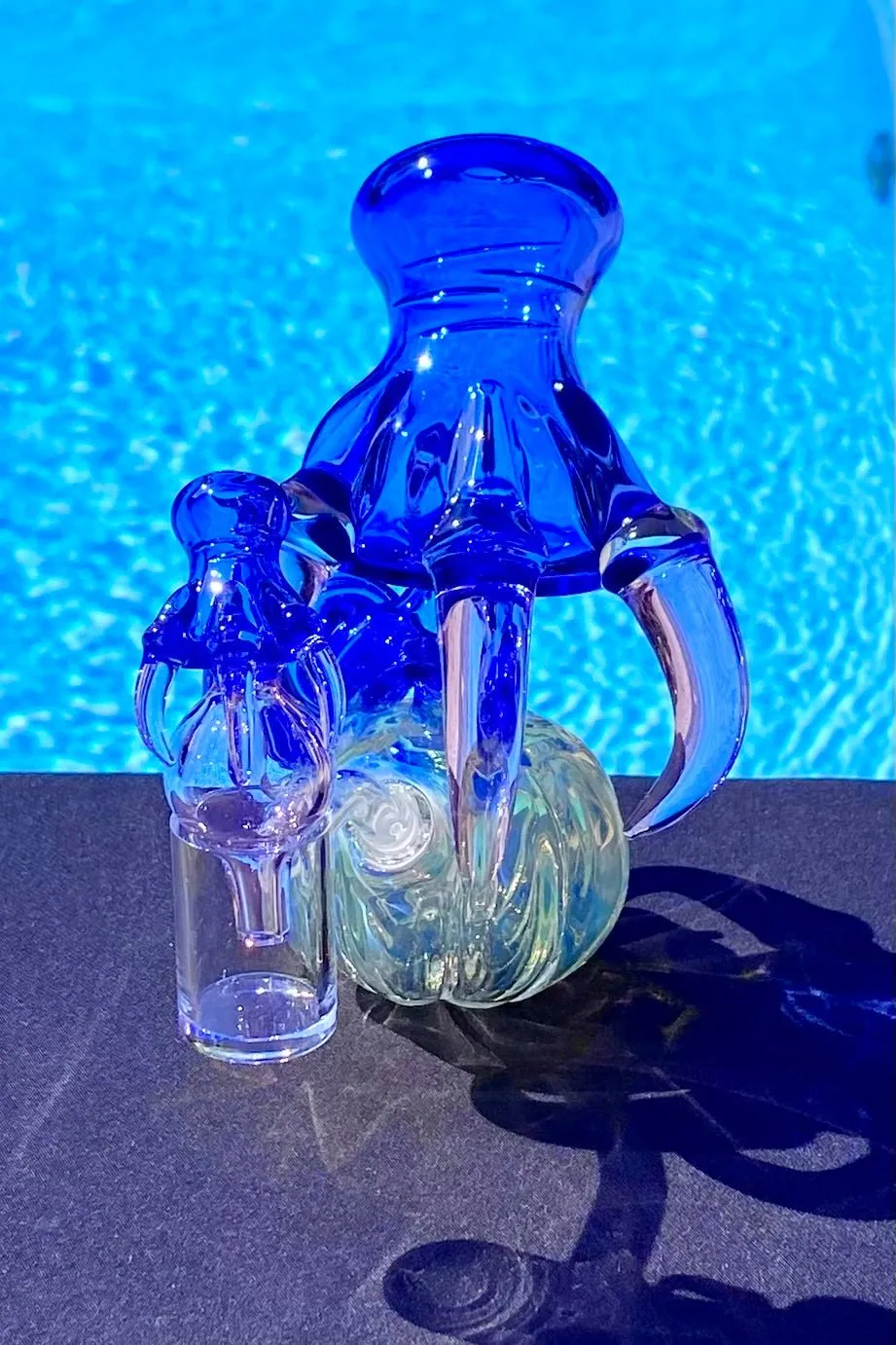 The Glass Cure - 5.25" Dragon Claw Bubbler (10MM Female) (270g)