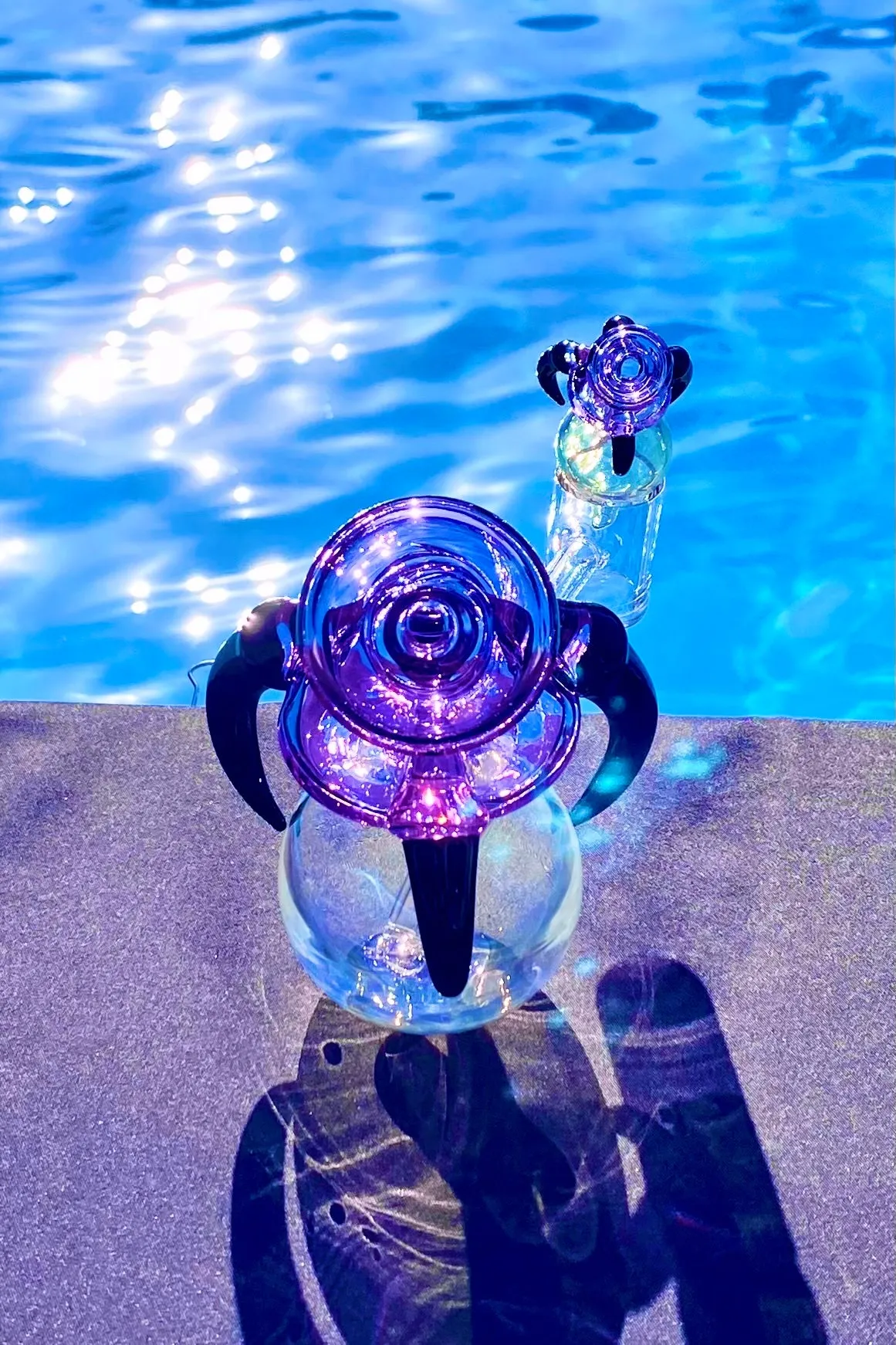 The Glass Cure - 5.25" Dragon Claw Bubbler (10MM Female) (270g)