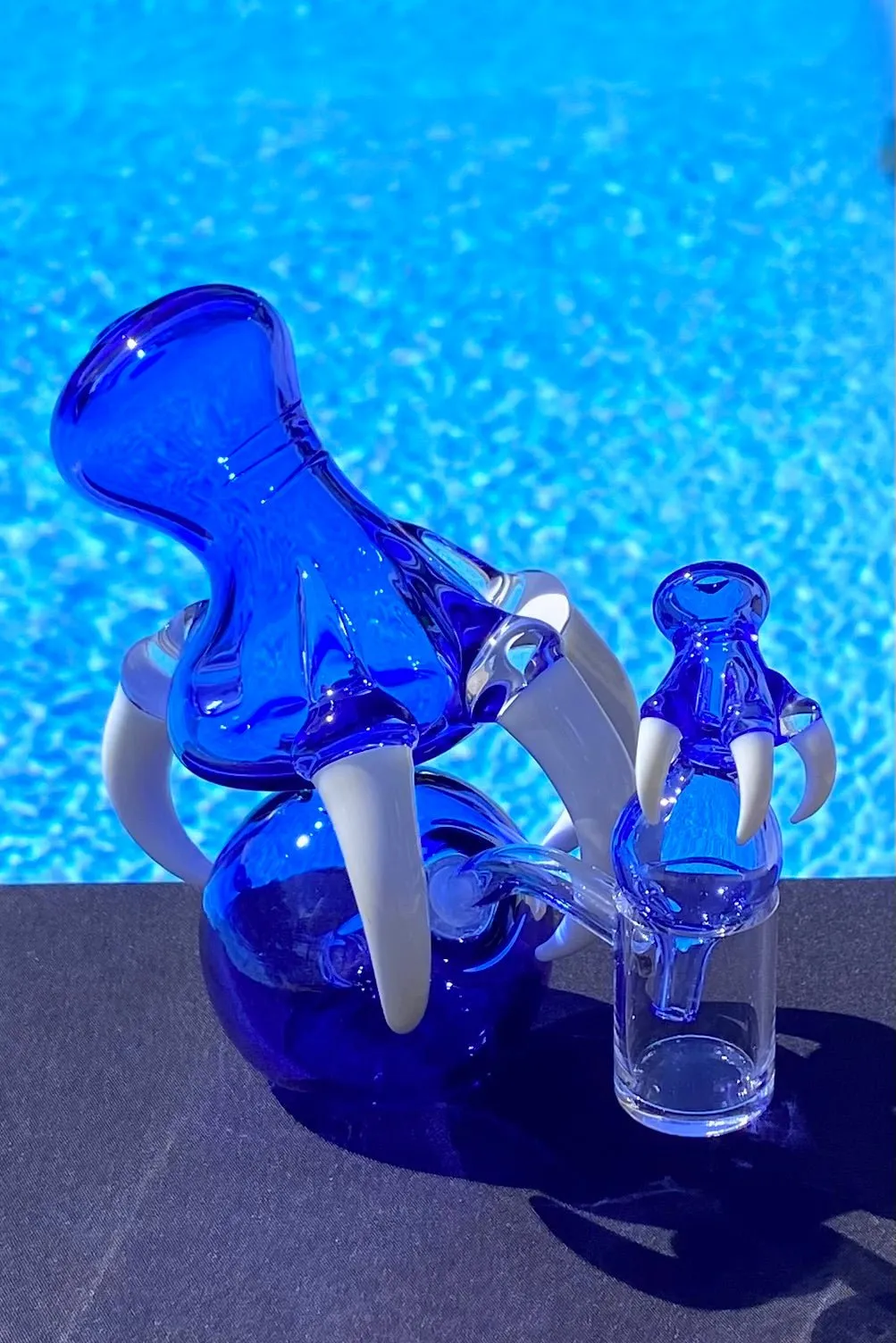 The Glass Cure - 5.25" Dragon Claw Bubbler (10MM Female) (270g)